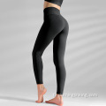 Leggings de yoga d&#39;entraînement taille haute élastique